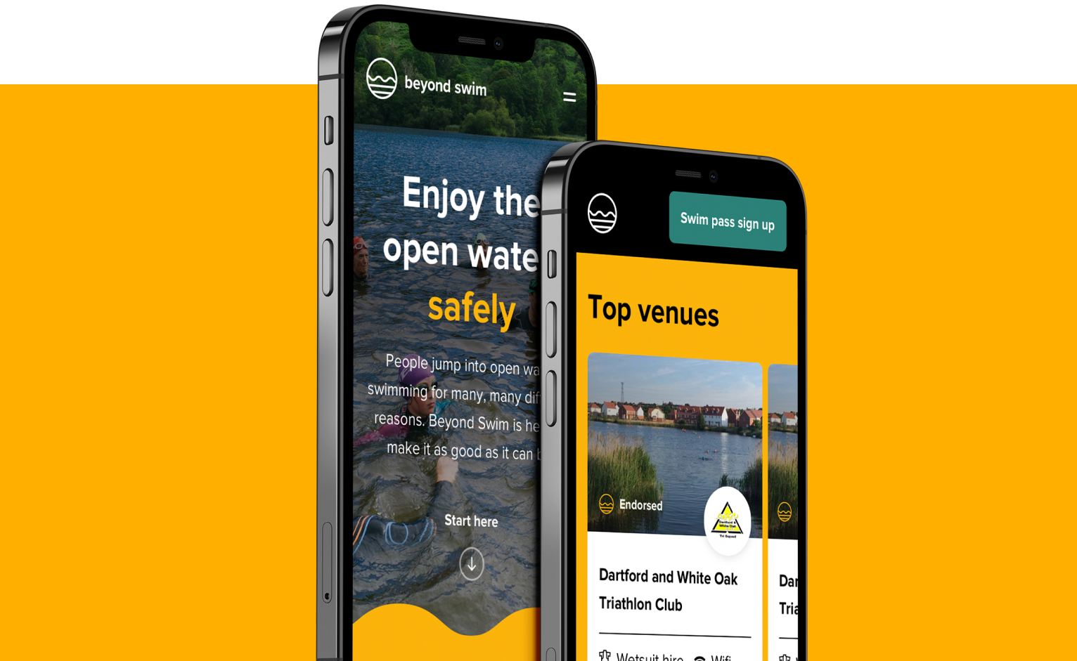 Beyond Swim Hero Banner